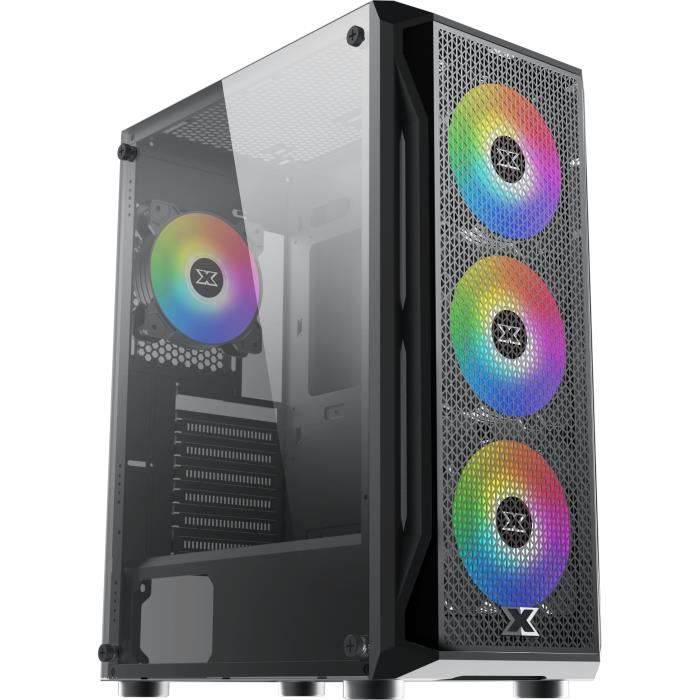 PC-Gehäuse - XIGMATEK - Gaming X - Gehäuse ohne Netzteil - Mittlerer Tower - ATX-Format - Schwarz (EN46621)