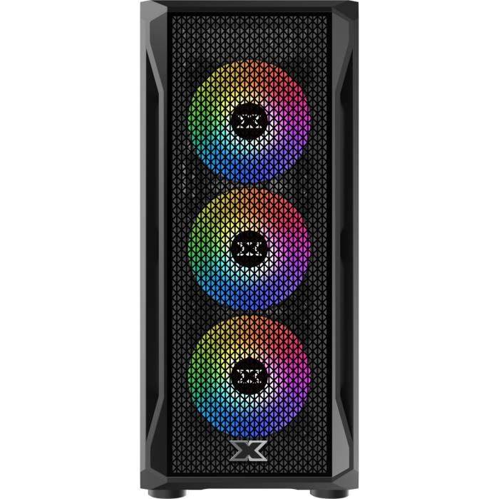PC-Gehäuse - XIGMATEK - Gaming X - Gehäuse ohne Netzteil - Mittlerer Tower - ATX-Format - Schwarz (EN46621)