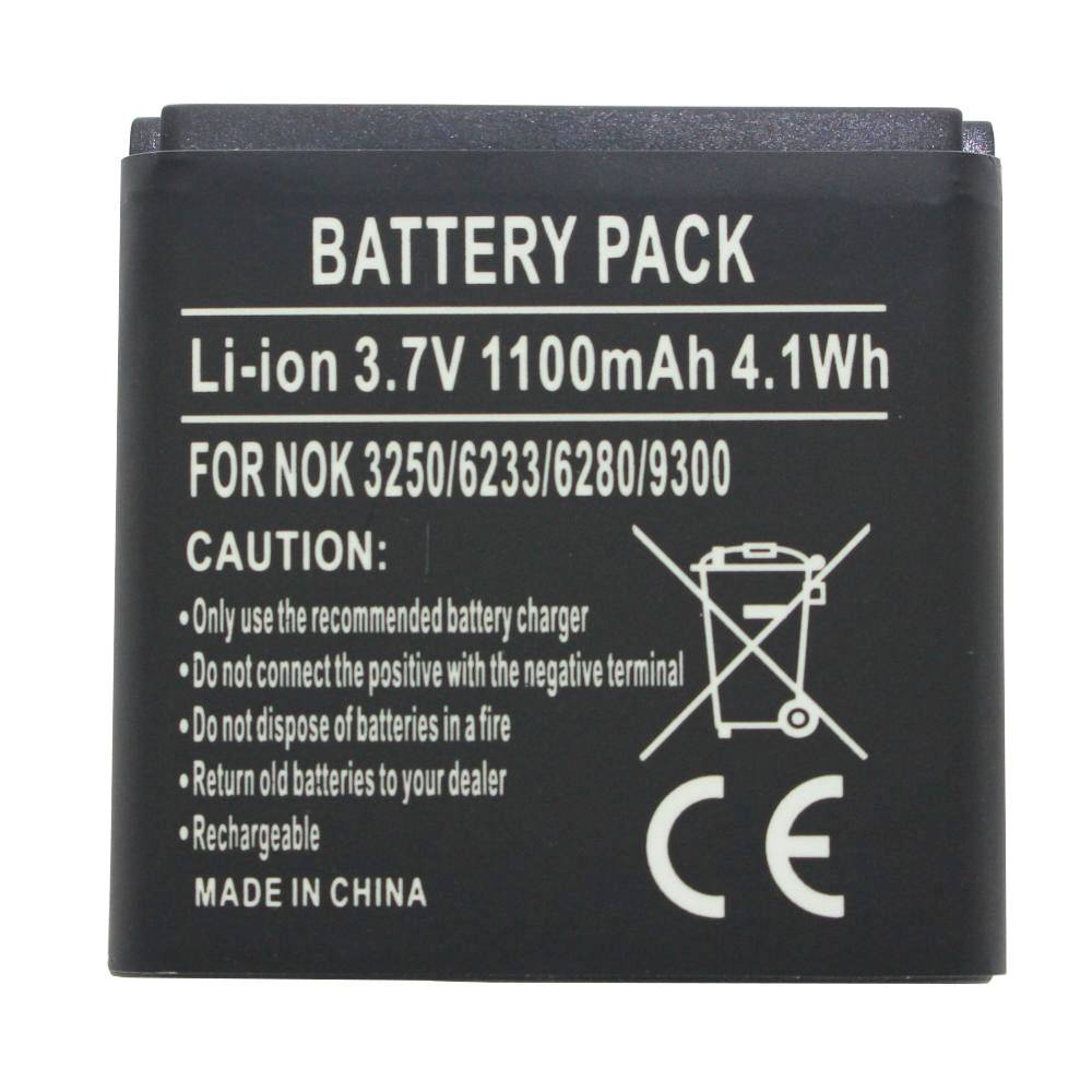 Accucell Akku passend für Nokia 3250 Handy Akku, 6233, 6280, 9300 mit 1100mAh