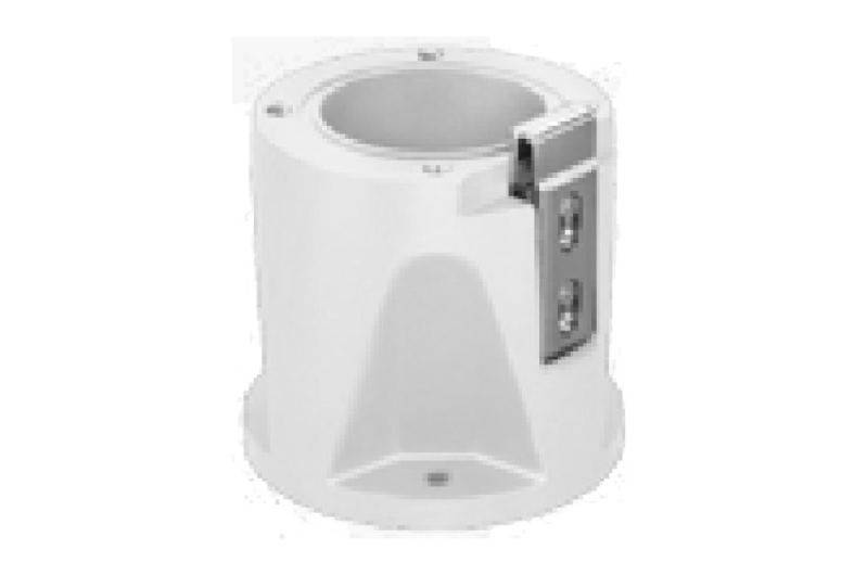 MIC-DCA-HW Bosch, Rohradapter für Bosch MIC-7000, MIC-9000i, weiß