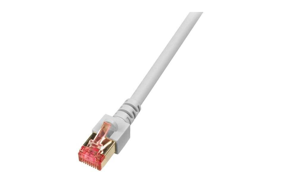 Jetrics jetcat6SFTP-1/1, S/FTP Patchkabel, Cat 6, 1m, grau, 1 Stück