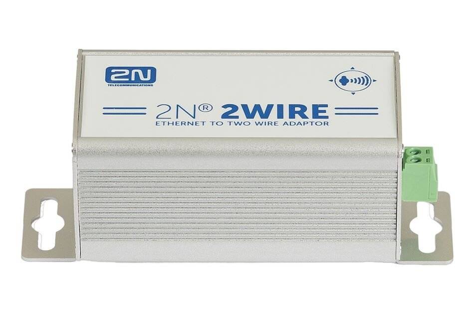 2N 2Wire EU, Medienkonverter, Ethernet über Zweidraht, Set aus Sender und Empfänger, PoE, inkl. EU PSU