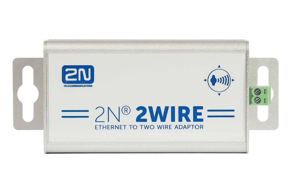 2N 2Wire - set with 2 adapter and EU power cord