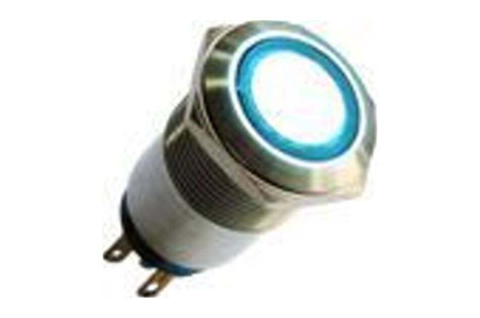 2N IP Audio/Video Kit Button, Ruftaste, hinterleuchtet, zum Anschluss an EntryCom IP Video und Audio Kit