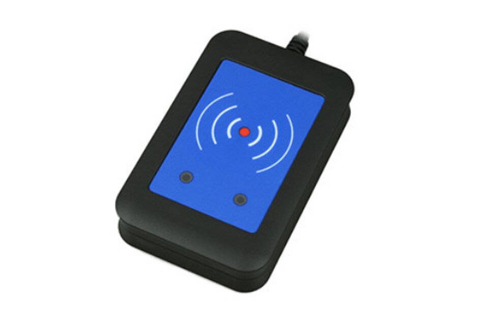 2N RFID SEC Rdr 13.5MHz Extern, Secure RFID Kartenleser, extern, Seos® Compatible 13.56MHz 125kHz, USB Interface,