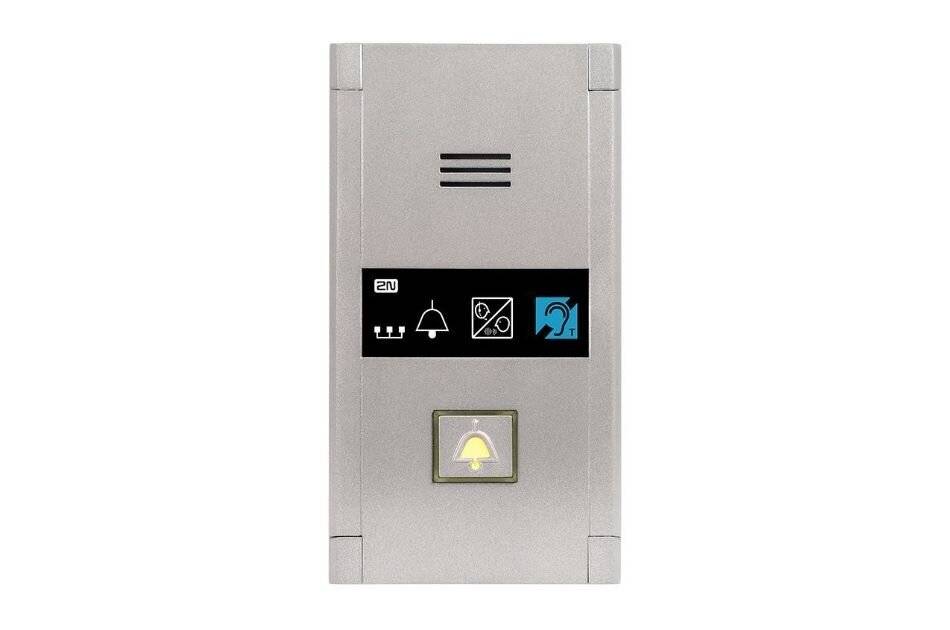 2N Lift1 Cabin Compact w/ Butt, Aufzug Notruf Sprechstelle, für Kabine (Innen), Aufbau, mit Taster
