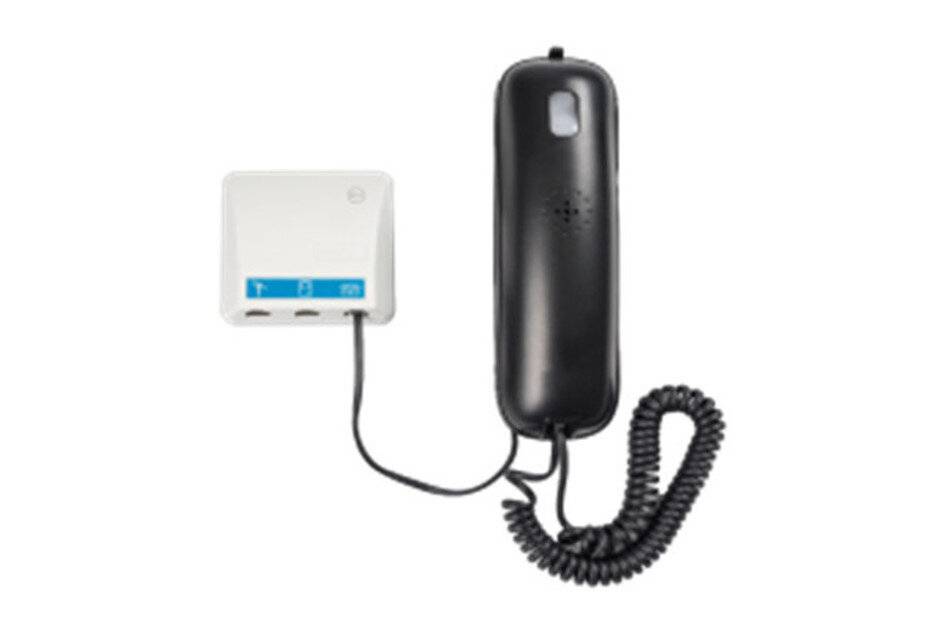 2N Lift1 Machine Room Set, Maschinenraum Sprechstellen Set, 1x Hörereinheit, 1x Switch