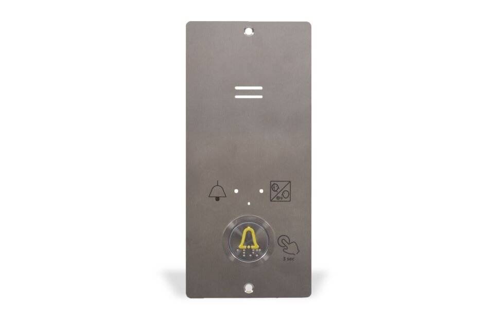 2N Lift8 Cabin Flush w/ Button, Aufzug Notruf Sprechstelle, für Kabine (Innen), Einbau, mit Taster