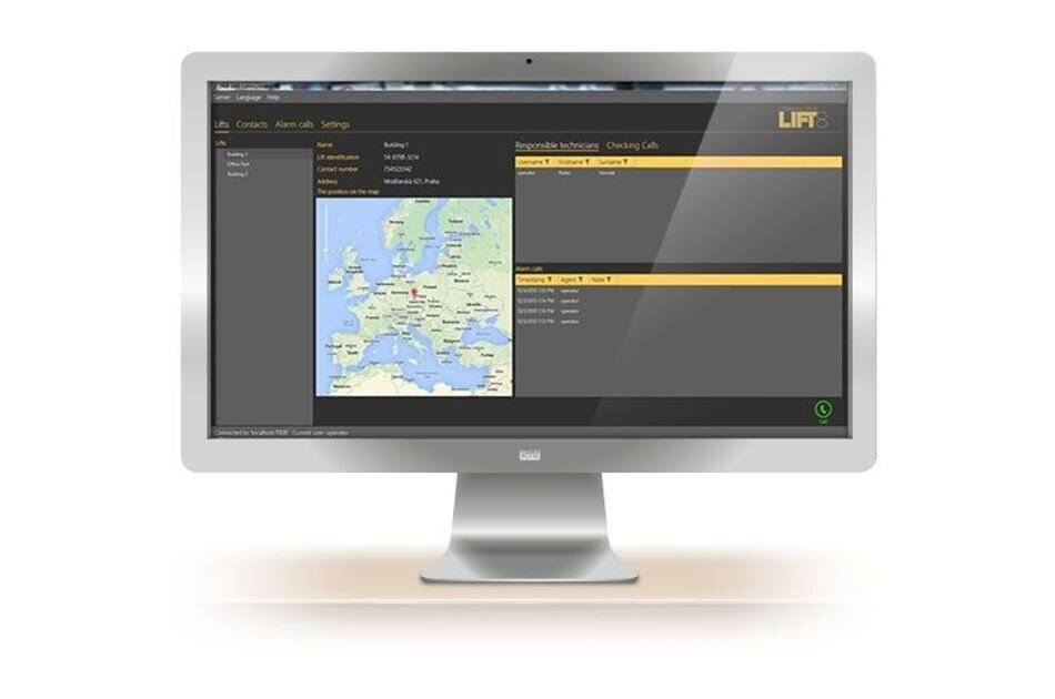 2N Call Centre Software, Call Management Software für Aufzugnotrufsysteme, Lizenz pro Aufzugskabine