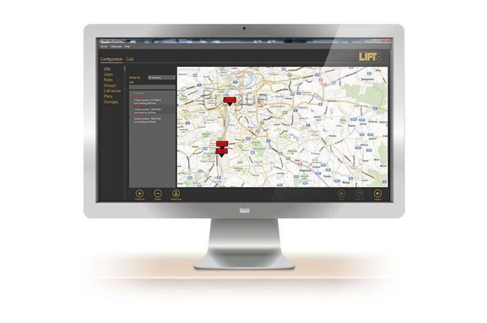 2N Call Centre Software, Call Management Software für Aufzugnotrufsysteme, Lizenz pro Aufzugskabine