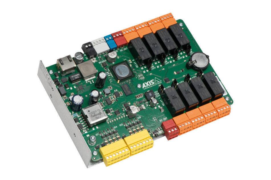 2N/AXIS A9188 Network I/O, Netzwerk, I/O-Relais Modul, 8 konfigurierbare Ein- und Ausgänge, 8 Relais, PoE+