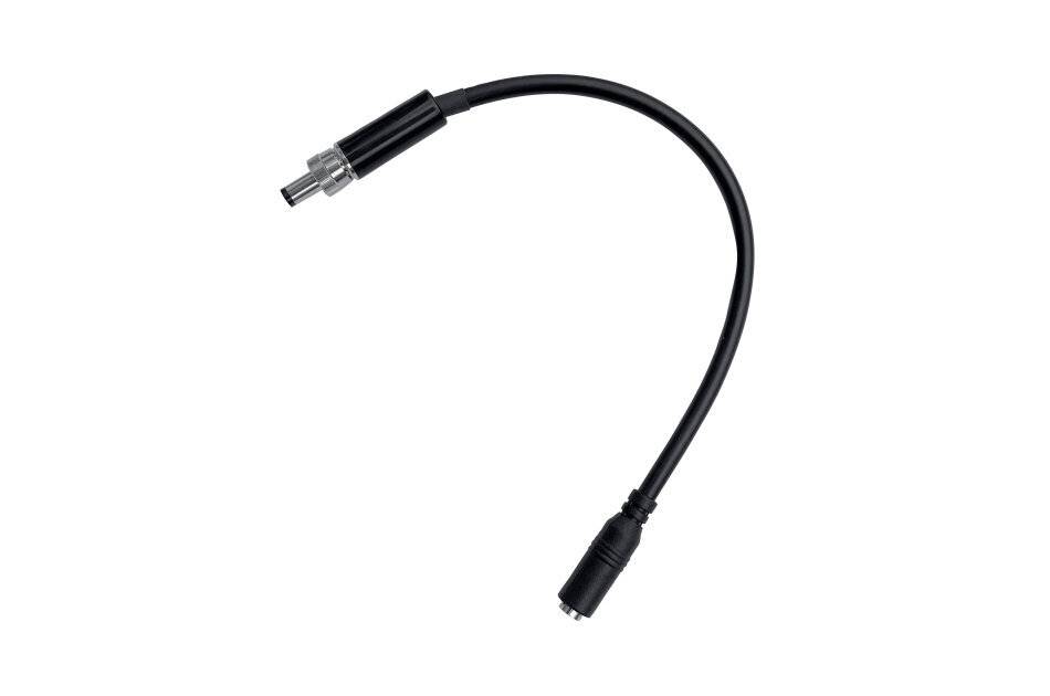 Jetrics DC-DC-0015-0, Adapterkabel, DC Hohlstecker, gerade, mit Schraubanschluss, auf DC Kabelbuchse, Länge 15cm