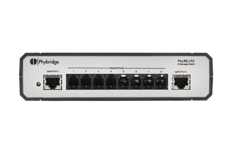 2N NVT Phybridge PL-08 switch with 2 adaptors - EU po