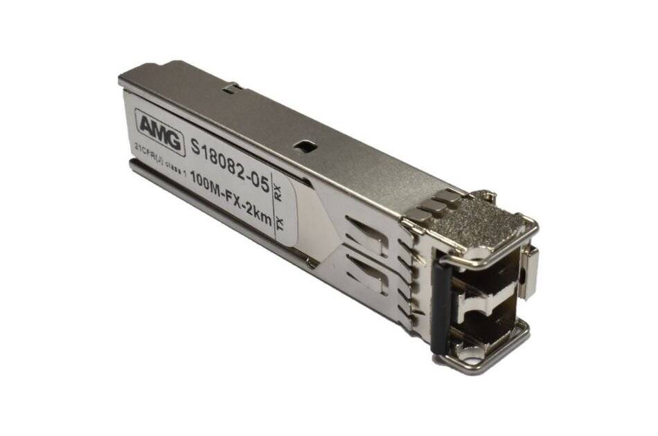 SFP-MM-100M-FX2-31, SFP, 100Mb/s Doppelfaser, Multimode, 2km Reichweite, Tx/Rx: 1310 nm, -40°C bis 75C°