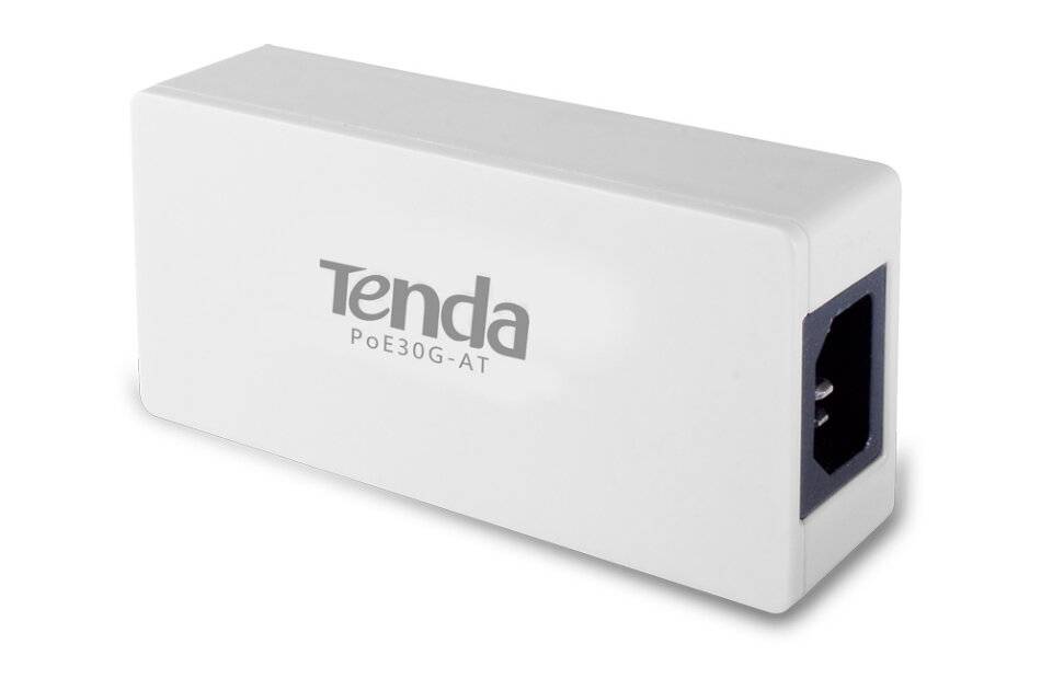 2N Gigabit PoE+ Injector, Tenda PoE30G-AT