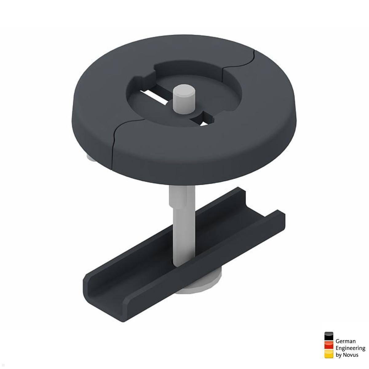 Novus Zubehör POS 2-in-1 Aufschraub und Bohrschraub Tischbefestigung (795+1705+0...