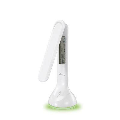 MediaRange Kompakte LED Schreibtischlampe, weiÃ