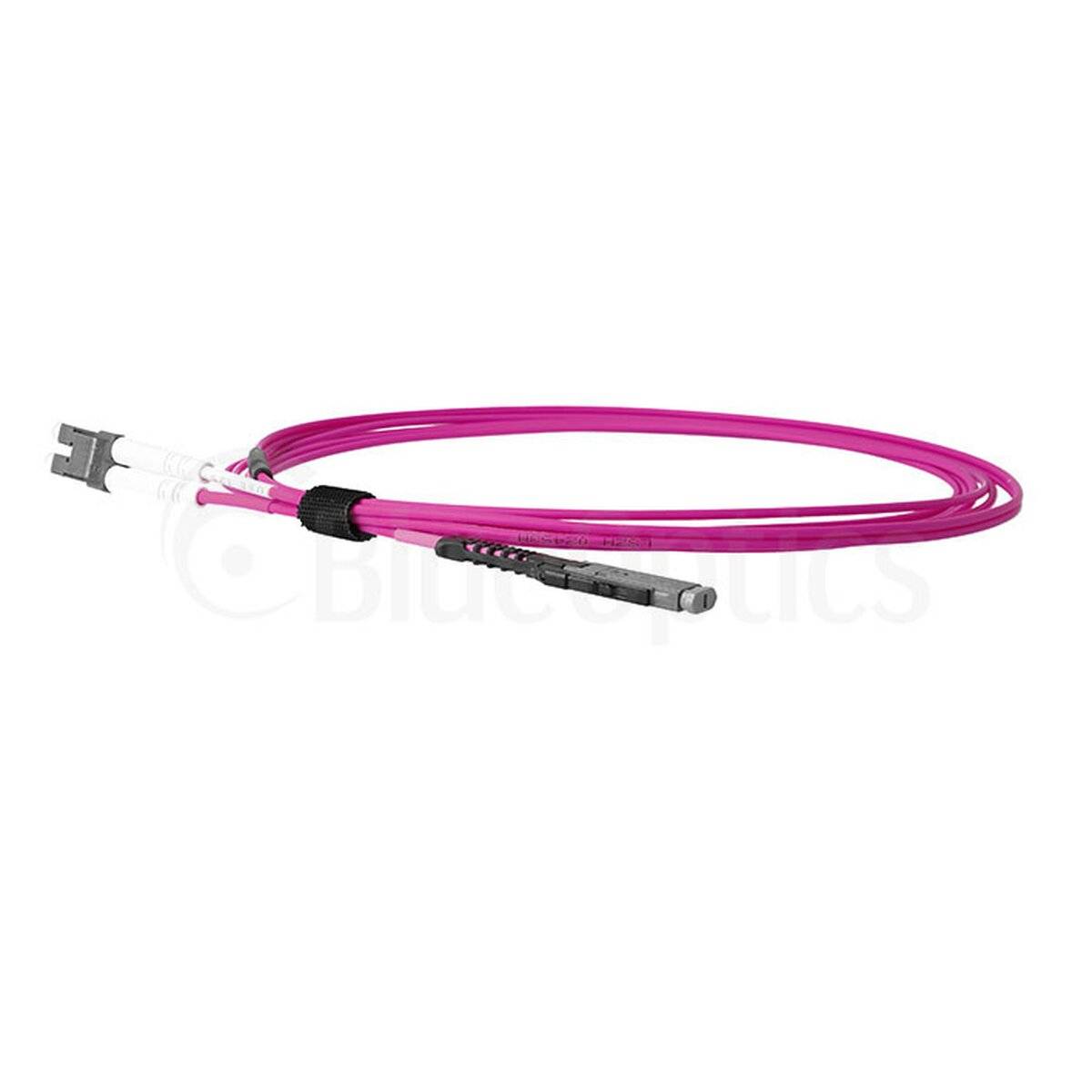 BlueOptics Duplex LWL Patchkabel MDC-LC Multimode OM4 2 Meter