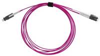 BLUEOPTICS - Duplex LWL Patchkabel SN-LC Multimode OM4 0.5 Meter
