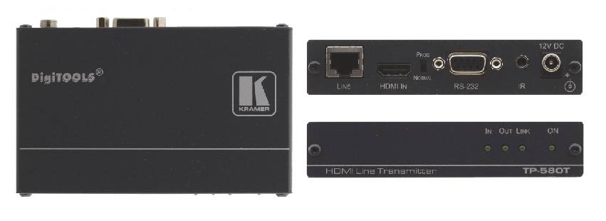 KRAMER ELECTRONICS - Kramer DigiTOOLS TP-580T - Video-, Audio-, Infrarot- und serielle Erweiterung