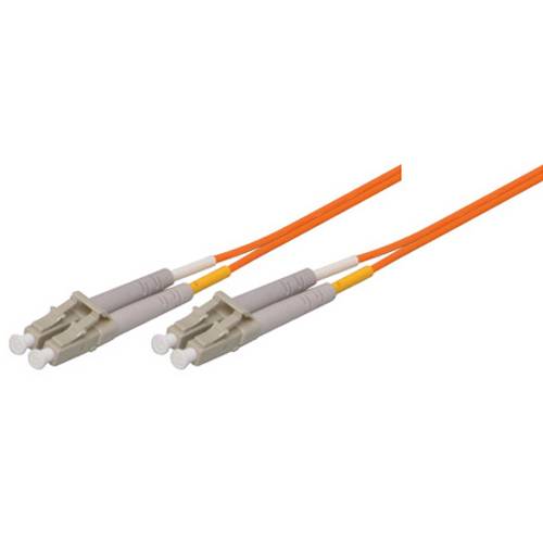 EXERTIS CONNECT LWL Patchkabel (50/125 µm | OM2-Faser | LC Duplex Stecker/Stecker | orange) - 3,00m