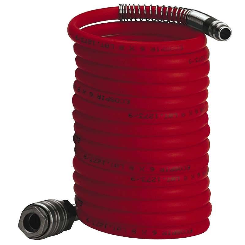 EINHELL Spiralschlauch passend für Kompressoren (8m Länge, 6mm Innendurchmesser, Arbeitsdruck 8 bar)