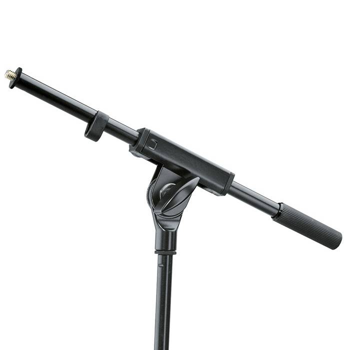 KOENIG & MEYER Mikrofon Schwenkarm (kurz) mit 3/8" Gewindeanschluss - in schwarz