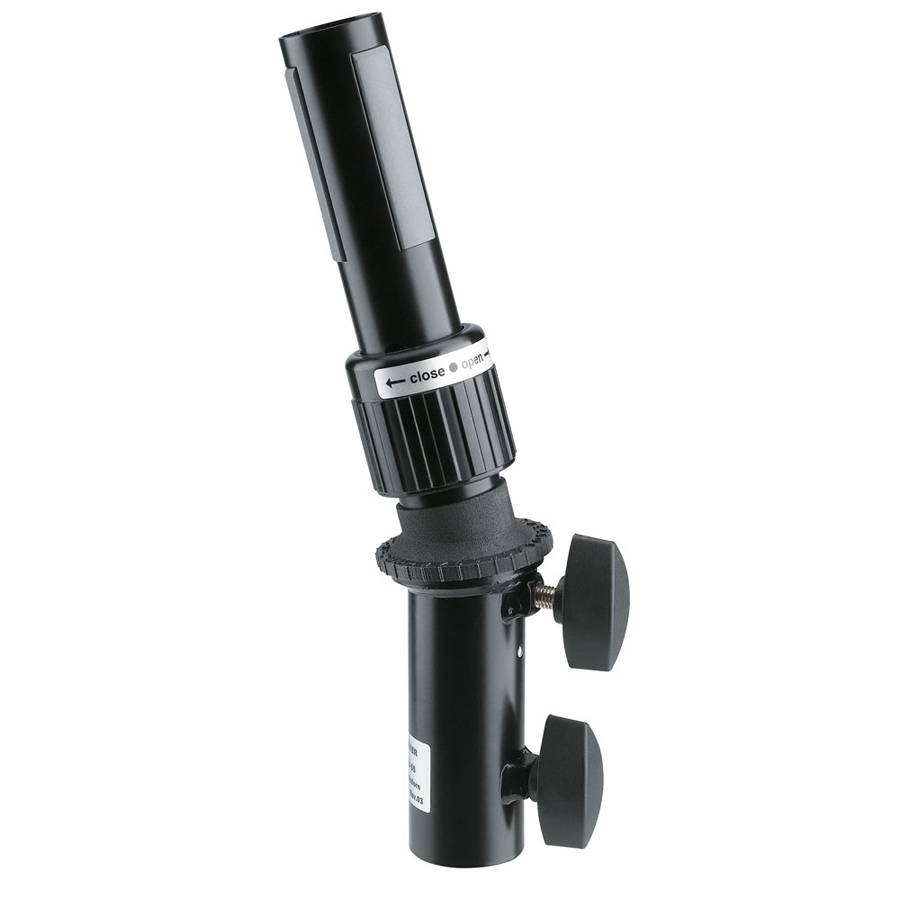 KOENIG & MEYER Boxenschrägsteller "Ring Lock" für Boxenstative mit Rohr-Ø 35mm - in schwarz