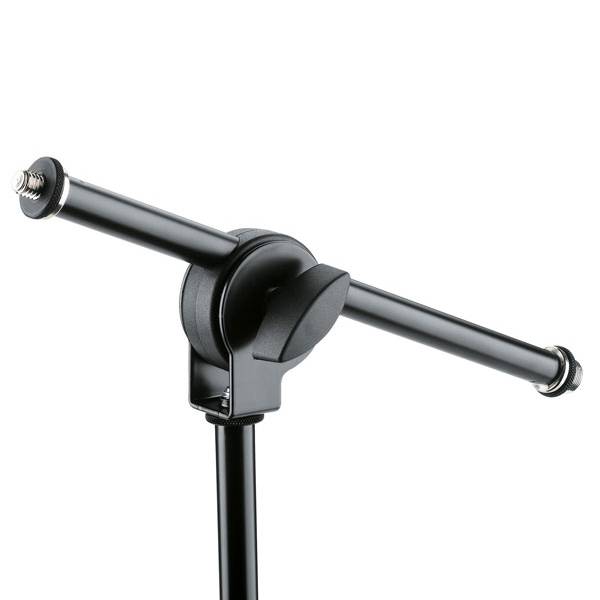 KOENIG & MEYER Mini-Schwenkarm für Mikrofonhalterung (3/8" & 5/8" Gewindeanschluss | 290 mm) - in schwarz