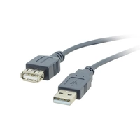 KRAMER C-USB/AAE-3 - High-Speed USB-Verlängerungskabel (USB-A male / USB-A female | 480 MBit/s) - 0,90m KRAMER C-USB/AAE-3 - High-Speed USB-Verlängerungskabel (USB-A male / USB-A female | 480 MBit/s) - 0,90m
