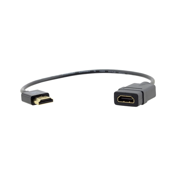 KRAMER ADC-HM/HF/PICO - Ultradünnes High-Speed Adapterkabel HDMI male / HDMI female (Ethernet) - 0,30m KRAMER ADC-HM/HF/PICO - Ultradünnes High-Speed Adapterkabel HDMI male / HDMI female (Ethernet) - 0,30m