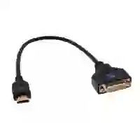 KRAMER ADC-DF/HM - Adapterkabel DVI female / HDMI male - 0,30m KRAMER ADC-DF/HM - Adapterkabel DVI female / HDMI male - 0,30m