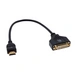KRAMER ADC-DF/HM - Adapterkabel DVI female / HDMI male - 0,30m KRAMER ADC-DF/HM - Adapterkabel DVI female / HDMI male - 0,30m
