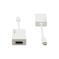 KRAMER ADC-U31C/DPF - Adapterkabel USB 3.1 Typ-C male / DisplayPort female - in weiß KRAMER ADC-U31C/DPF - Adapterkabel USB 3.1 Typ-C male / DisplayPort female - in weiß