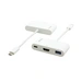 KRAMER ADC-U31C/M2 - Adapterkabel USB 3.1 Typ-C male / HDMI female, USB 3.0 female & PD female - in weiß KRAMER ADC-U31C/M2 - Adapterkabel USB 3.1 Typ-C male / HDMI female, USB 3.0 female & PD female - in weiß