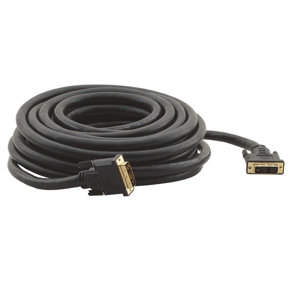 KRAMER C-DM/DM/XL-10 - DVI Kupfer-Anschlusskabel Single Link (DVI-D male / DVI-D male) - 3,00m KRAMER C-DM/DM/XL-10 - DVI Kupfer-Anschlusskabel Single Link (DVI-D male / DVI-D male) - 3,00m