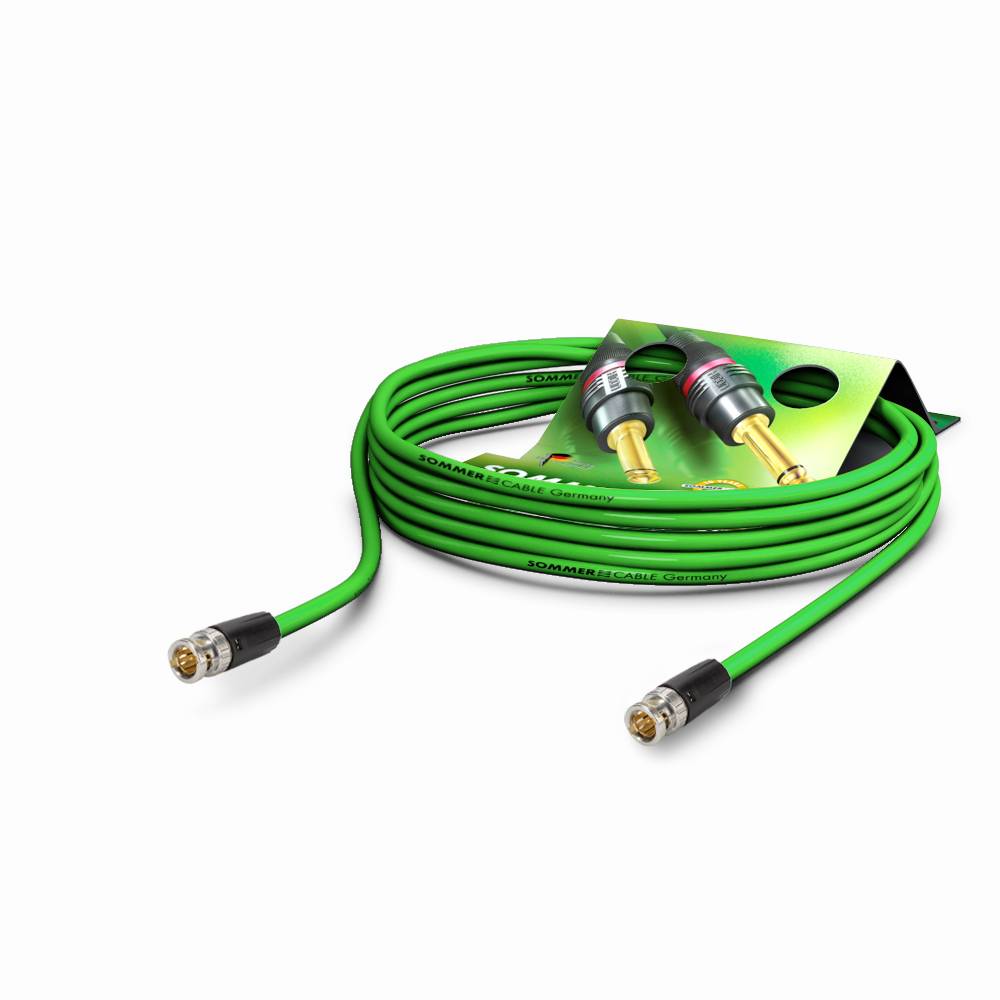 SOMMER CABLE Video-Patchkabel HD-SDI (HDTV) SC-Vector PLUS 1.6L/7.3 3G-SDI (1 Innenleiter | BNC male / BNC male |