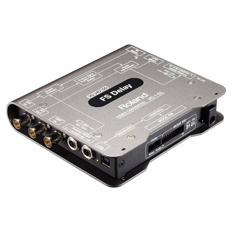 ROLAND VC-1-DL - Bi-direktionaler SDI/HDMI Video-Konverter (Embedded Audio | verlustfreie Konvertierung | Frame Sync |