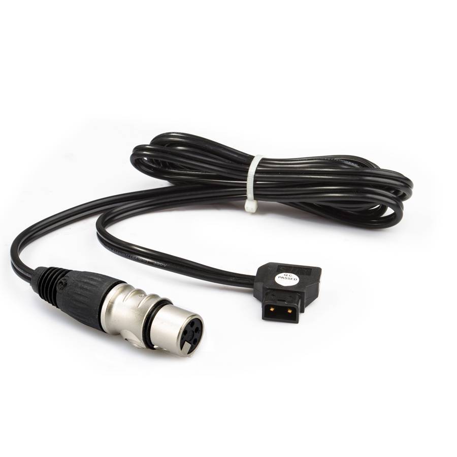 SWIT ELECTRONICS S-7101 - Adapterkabel von D-TAP auf 4-poligen XLR-Ausgang (Länge 2,00m) - in schwarz