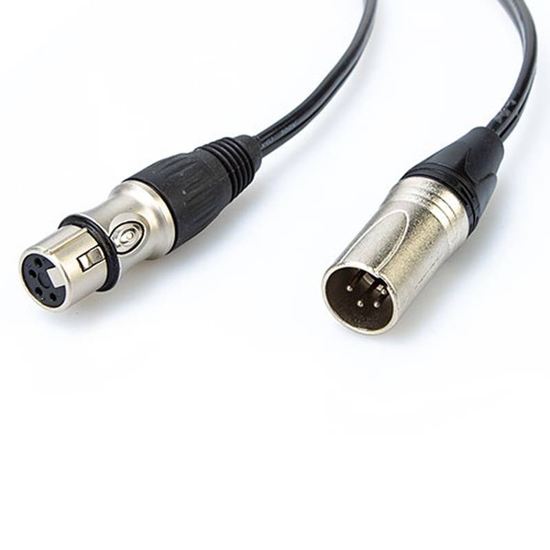 SWIT ELECTRONICS S-7102 - Adapterkabel von XLR 4-pin female auf XLR 4-pin male (Länge 3,00m) - in schwarz