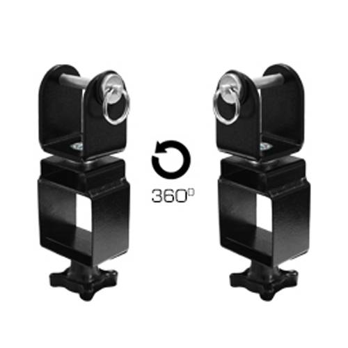 GUIL ULK-A11 - Adapter-Set (2 Stück) zur Befestigung von Traversen (geeignet für 50mm Gabeln & Hebetürme ULK-400 |