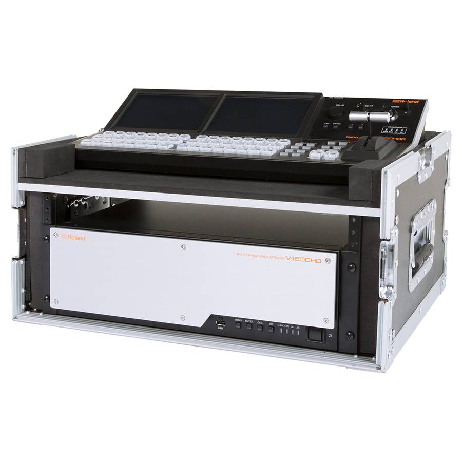ROLAND RRC-V1200 - Widerstandsfähiges und robustes Combo Rack-Case für V-1200HD Video Switcher & V-1200HDR