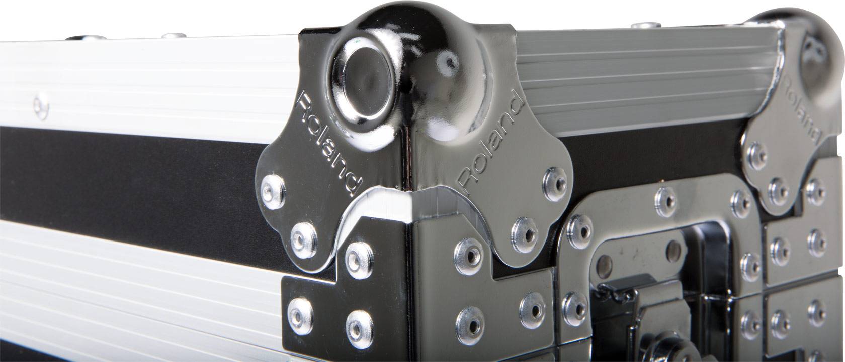 ROLAND RRC-4SP-EU - Widerstandsfähiger und robuster 4HE Road-Case - schwarz/silber