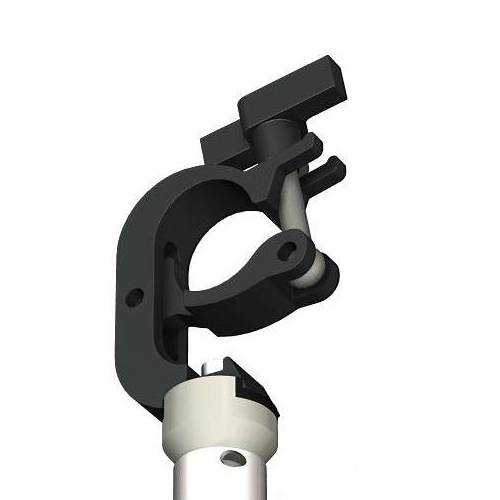 SMARTMETALS MOUNTING SOLUTIONS Befestigungs-Set 1 für Trigger Clamp (110mm | neig- und drehbar | max. 30kg) - schwarz