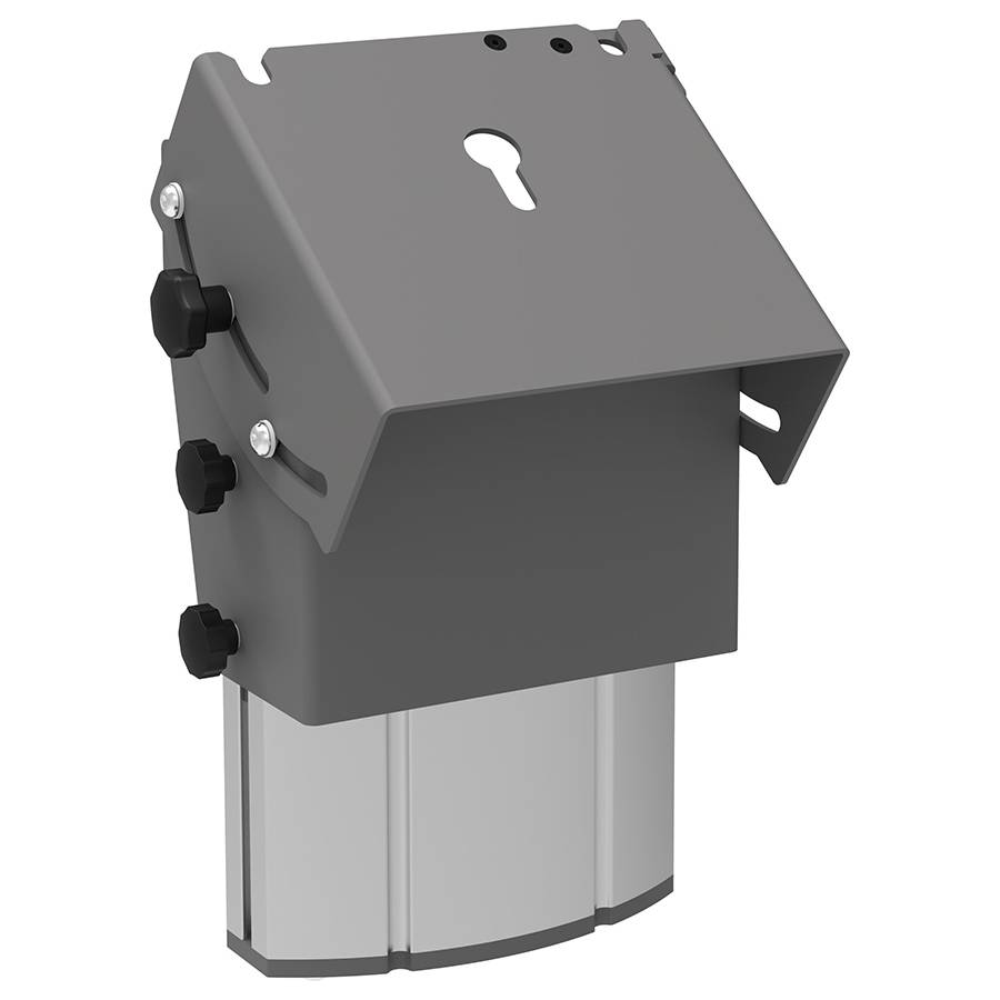 SMARTMETALS MOUNTING SOLUTIONS Heavy Duty Monitor-/Bühnenständer (333mm | neigbar | max. 85kg | max. 65") - dunkelgrau