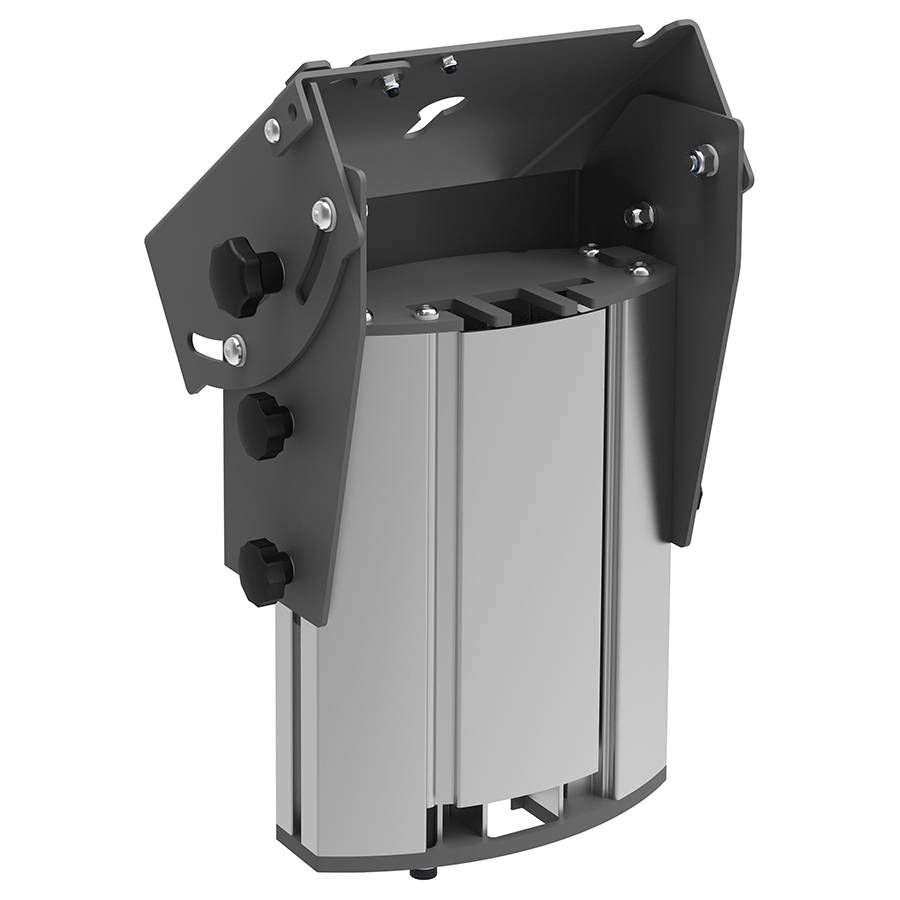 SMARTMETALS MOUNTING SOLUTIONS Heavy Duty Monitor-/Bühnenständer (333mm | neigbar | max. 85kg | max. 65") - dunkelgrau