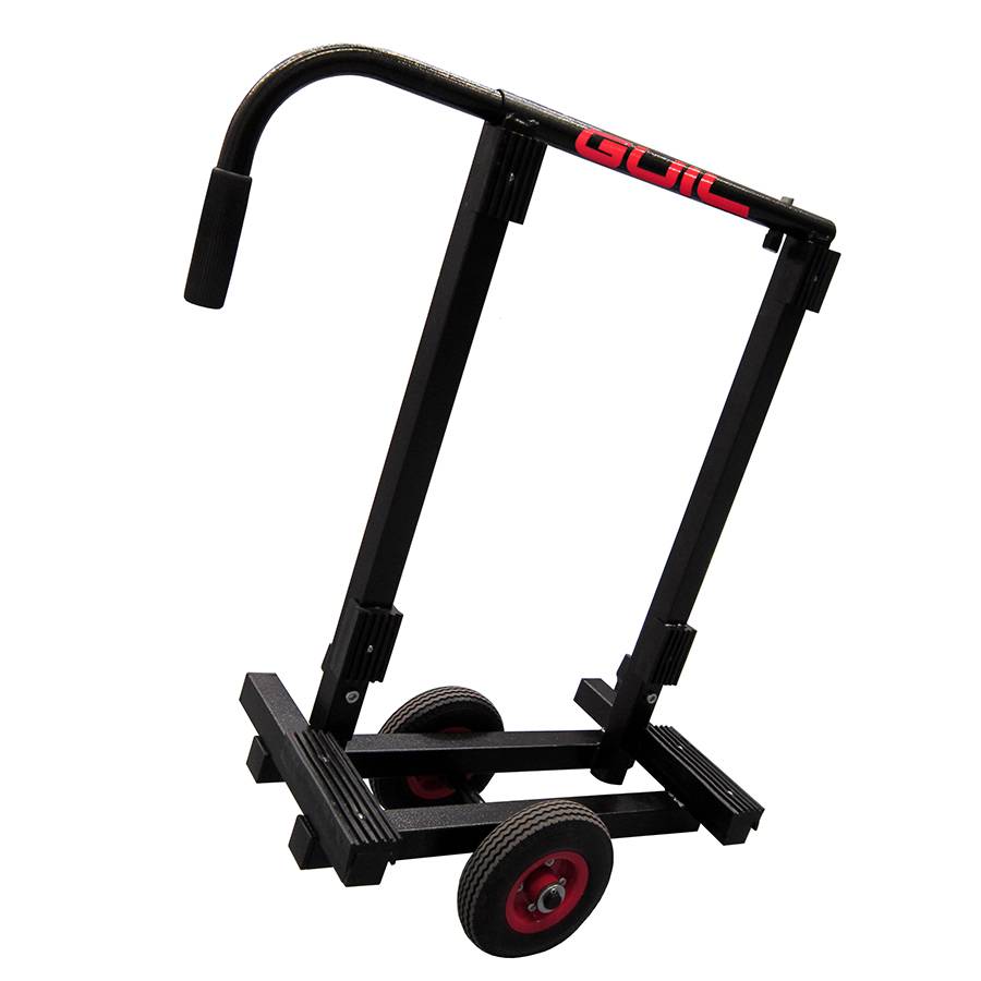 GUIL CRO-09 - Trolley zum Transport von 1x Bühnenelement - in schwarz