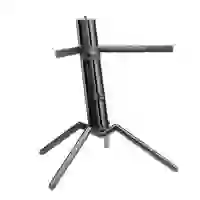 KOENIG & MEYER Keyboardständer / Säulenständer "Baby-Spider Pro" (Auflagenbreite 670 - 980 mm | Kabelführung | 3/8" & KOENIG & MEYER Keyboardständer / Säulenständer "Baby-Spider Pro" (Auflagenbreite 670 - 980 mm | Kabelführung | 3/8" &