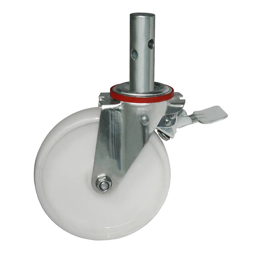 GUIL CTR-03 - Lenkrollen-Set mit Bremsen für CTO-05 & CTO-ATV Aufbewahrungs- und Transportboxen (4 Stück)