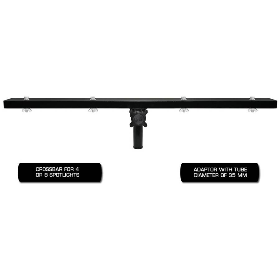 GUIL BR-09 - Querträger für 4 oder 8 Scheinwerfer / Lautsprecher (Spigot Ø 35 mm | Länge 1.010 mm | Belastbarkeit max.
